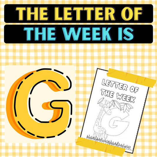 The Letter of the Week is G Worksheets