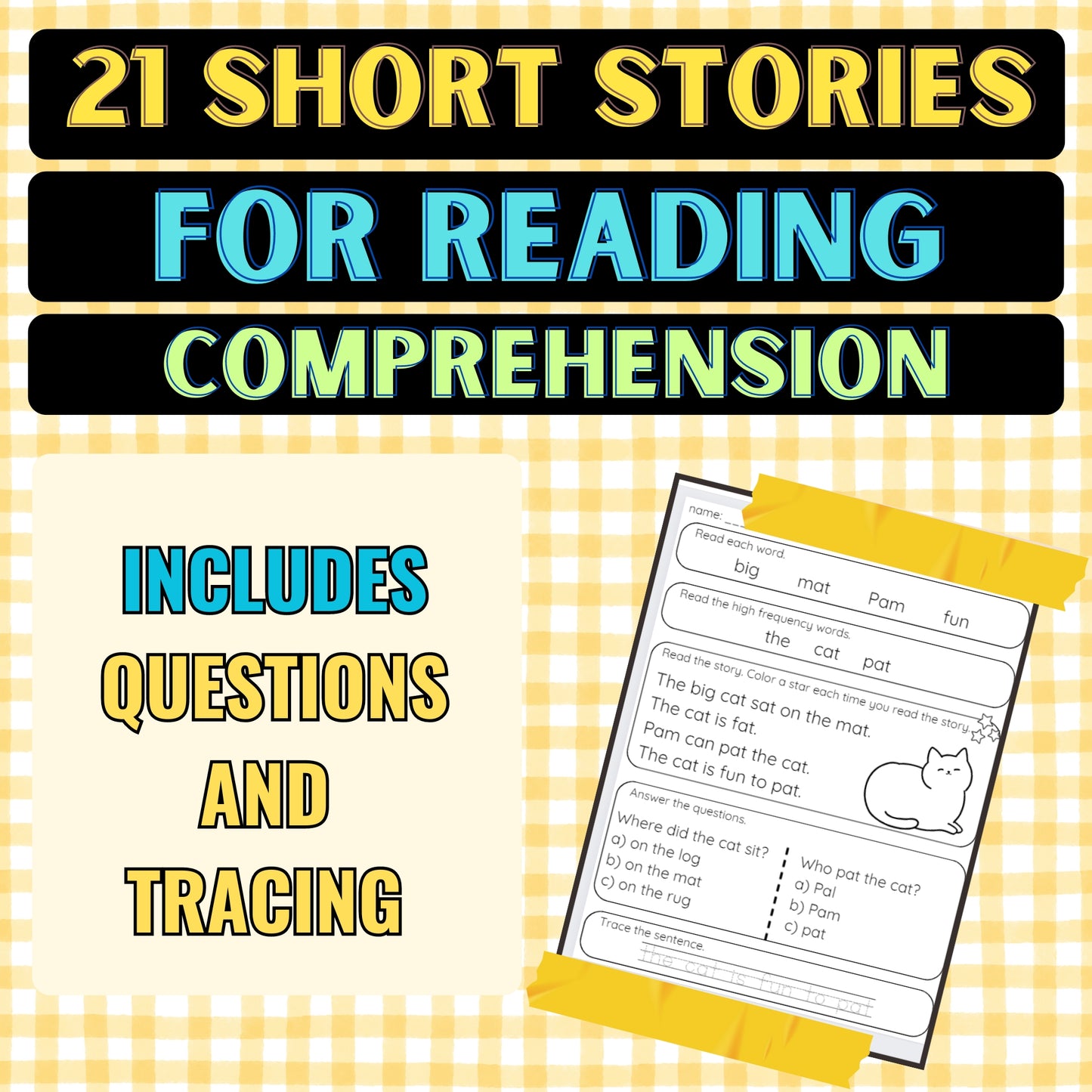 21 Short Stories for Reading Comprehension