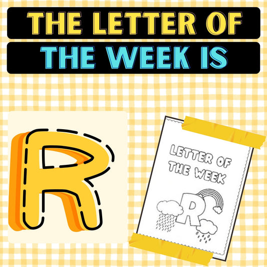 The Letter of the Week is R Worksheets