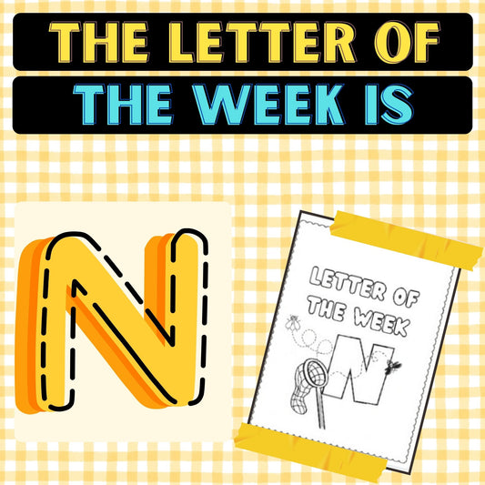 The Letter of the Week is N Worksheets