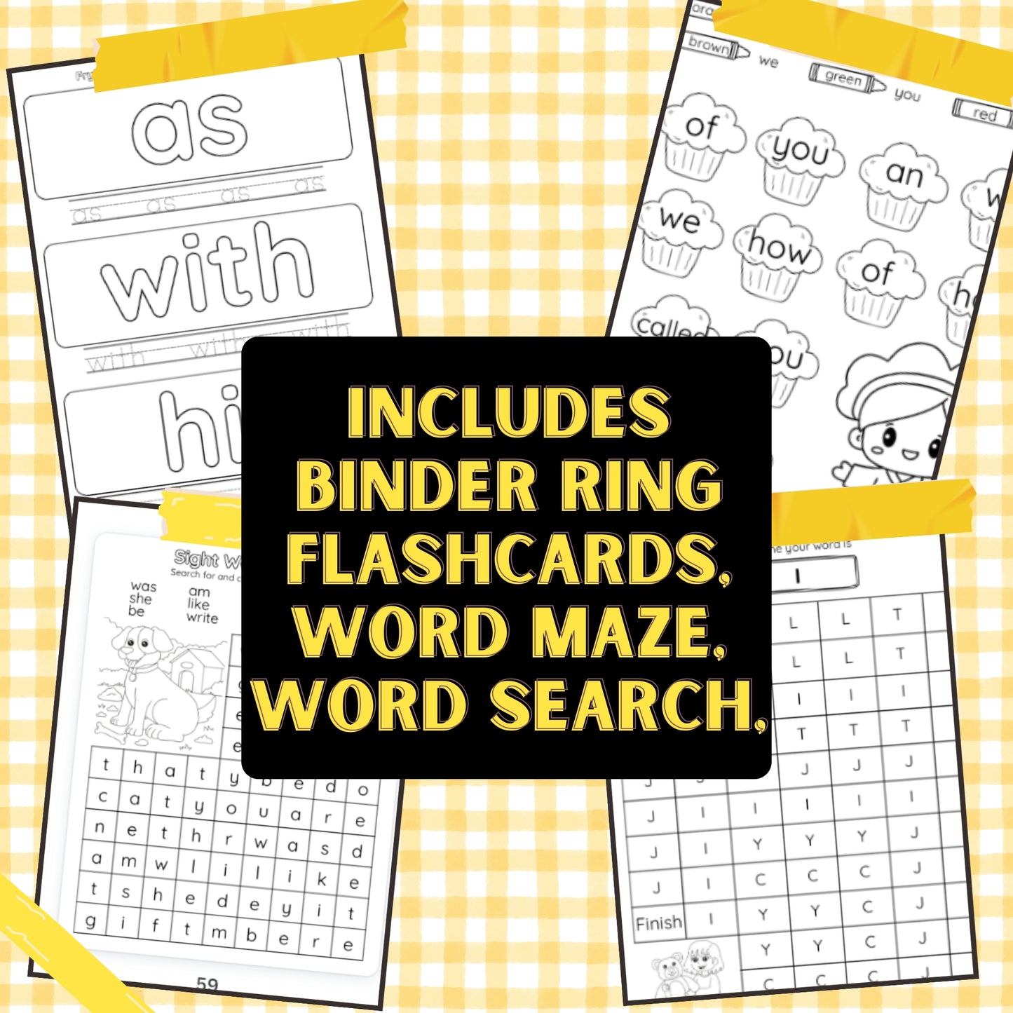 Fry's First 100 Sight Words Bundle