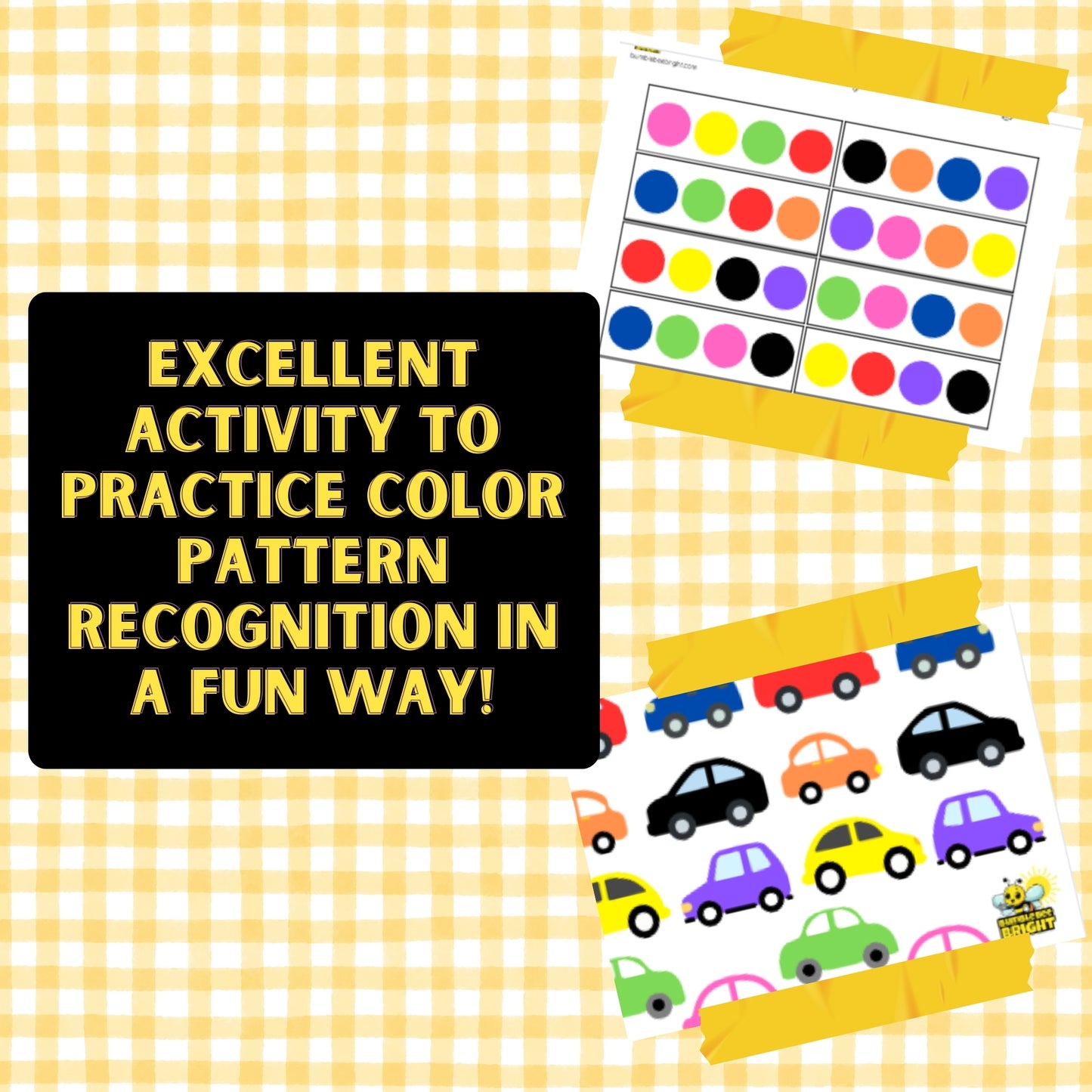 Cars in Traffic Color Pattern Activity