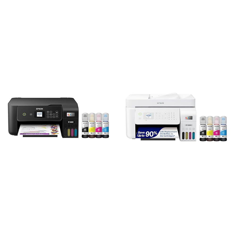 Epson EcoTank ET-2800 Wireless All-in-One Cartridge-Free Printer