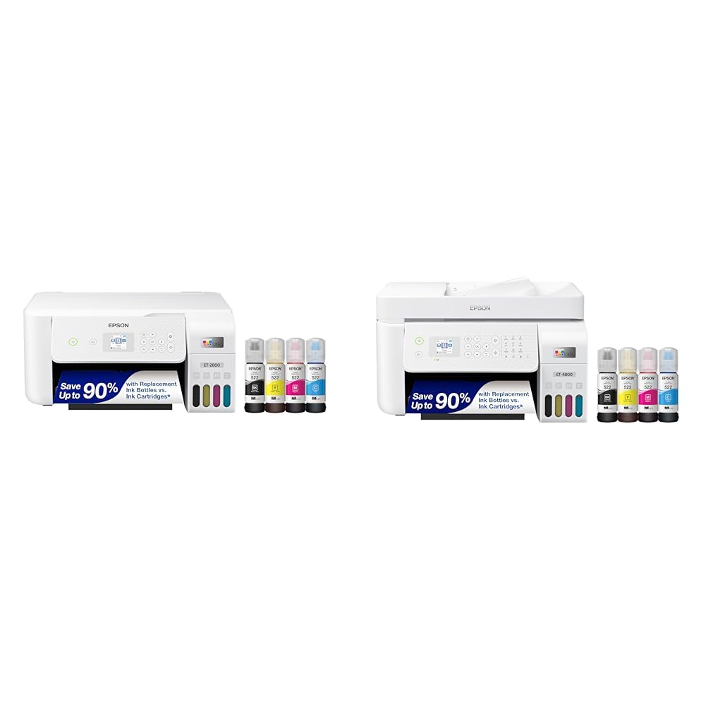 Epson EcoTank ET-2800 Wireless All-in-One Cartridge-Free Printer