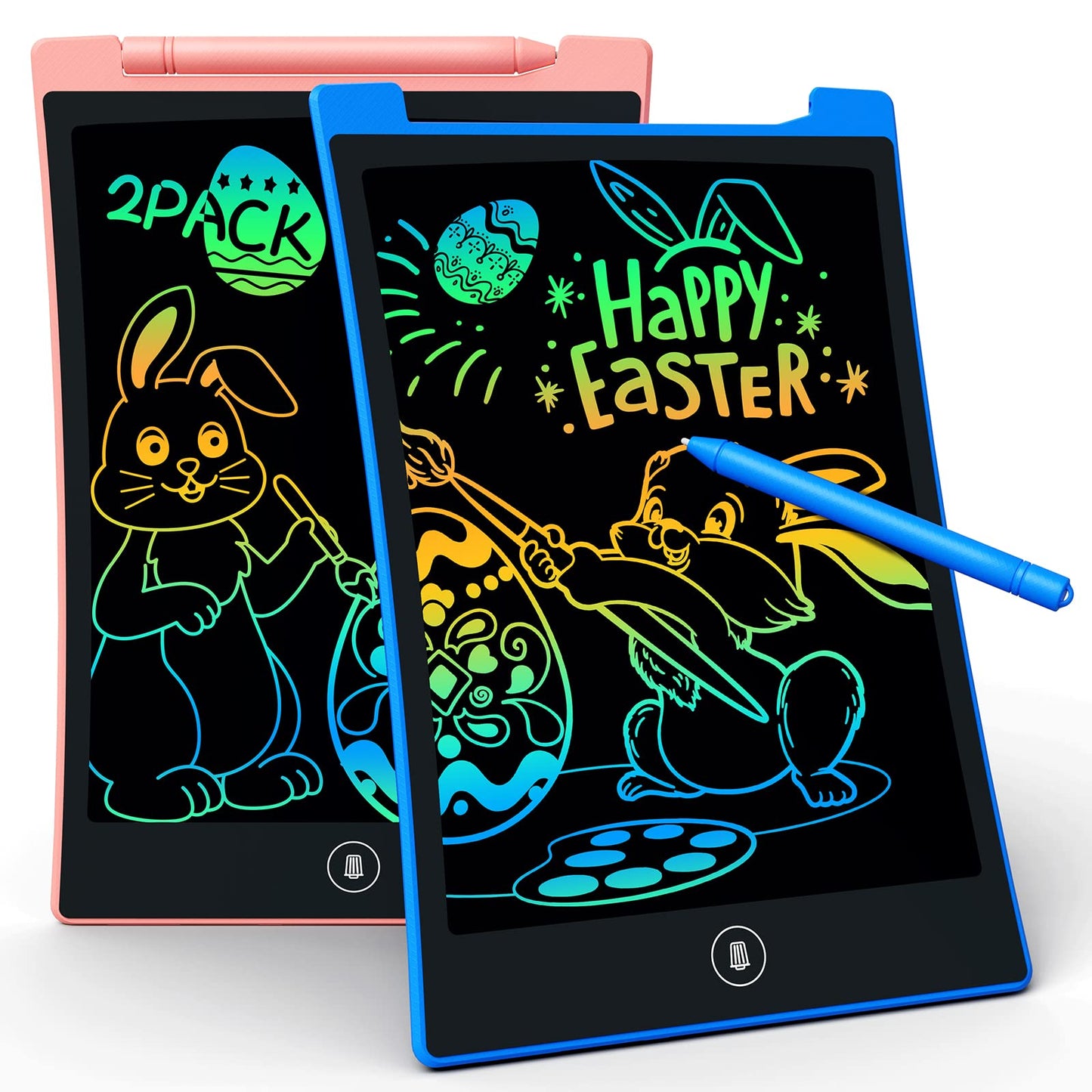 KOKODI Kids 3 Pack LCD Writing Tablet, Colorful Drawing Pads