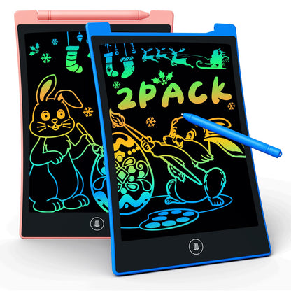 KOKODI Kids 3 Pack LCD Writing Tablet, Colorful Drawing Pads