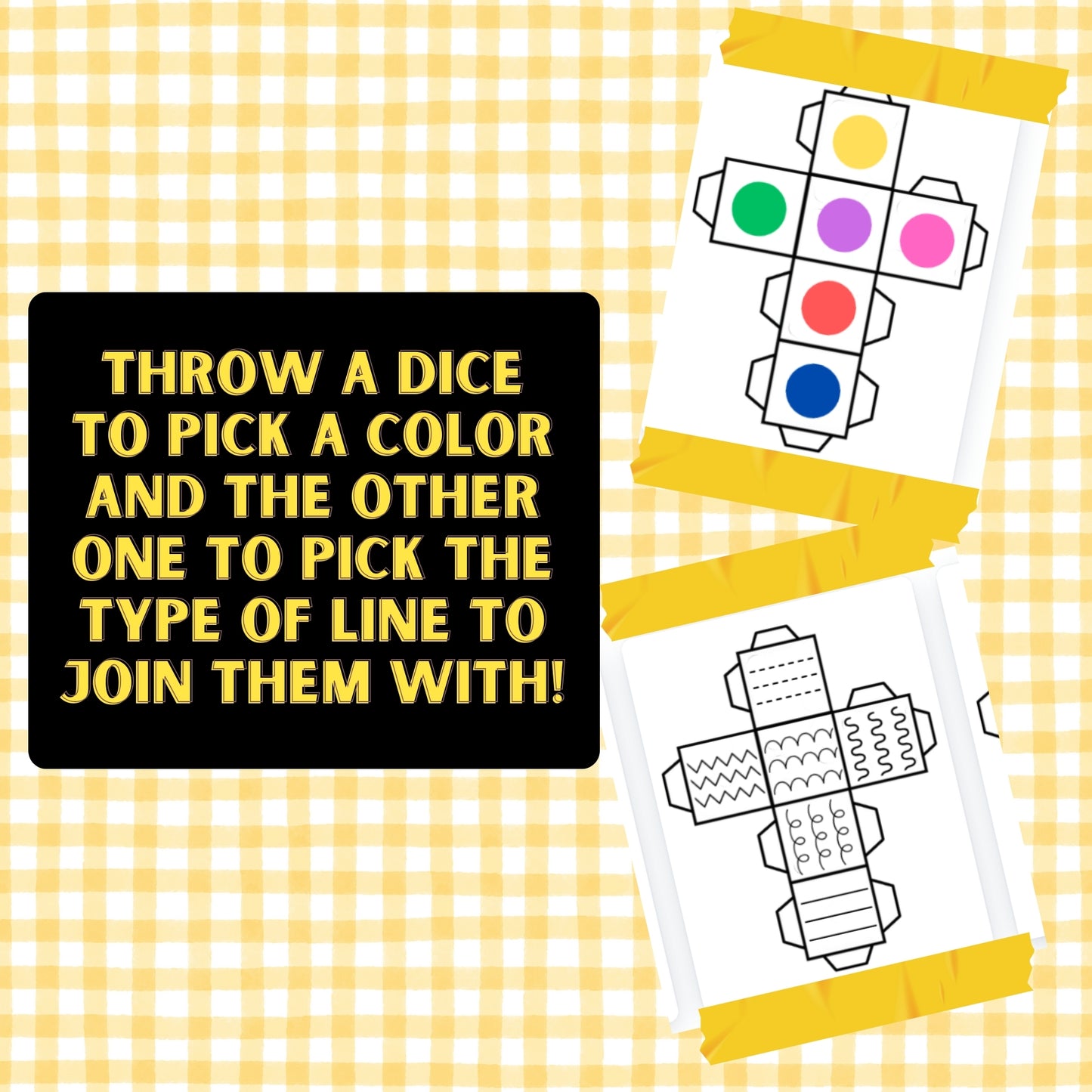 Match the Dots Activity: Colors, Shapes & Letters