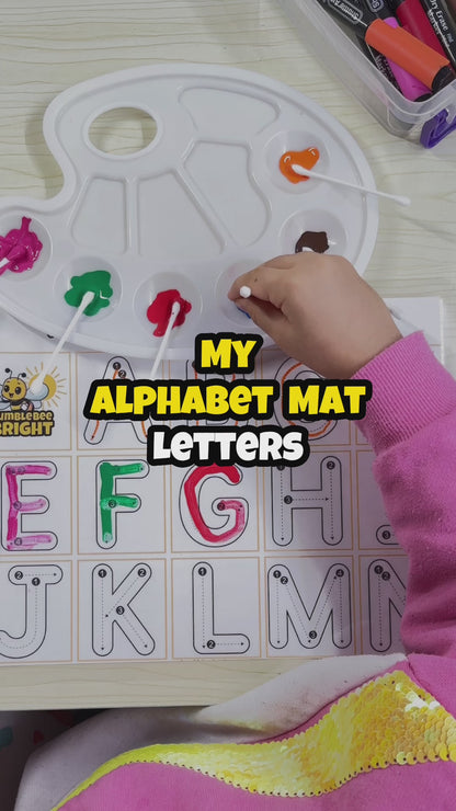 My Alphabet Mat Upper & Lowercase Letters