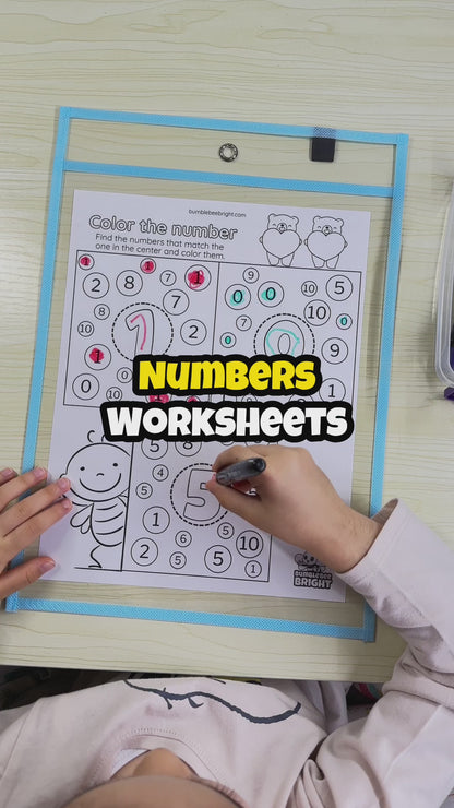 Numbers 10-20 Worksheet Bundle